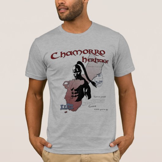 T-shirt Couleur d'esprit de Chamorro (Devant)