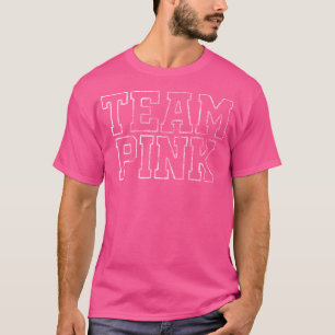 T-shirt Couleur du camp d'été Sleepaway War Rose Team Spir