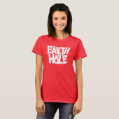 T-Shirt couleur Earth Hole (Devant entier)
