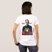 T-shirt Couleur éclater logo Apple Tee (Dos entier)