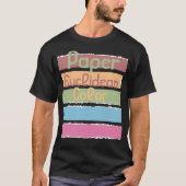 T-shirt Couleur euclidienne papier (Devant)