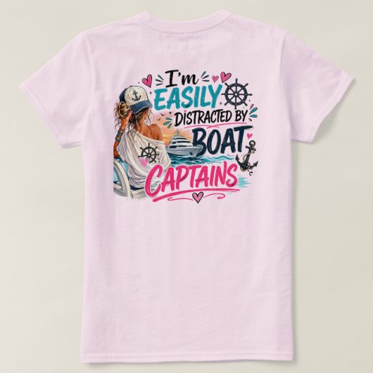 T-shirt Couleur facilement distrait (Design dos)