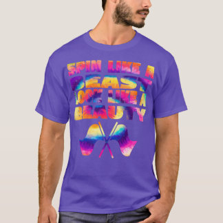 T-shirt Couleur Garde Spin Comme Une Bête Ressemblent À Un
