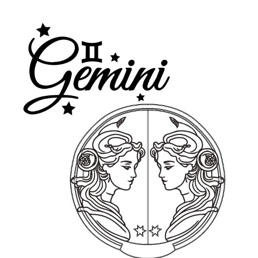 T-shirt Couleur "Gemini"