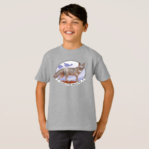 T-shirt couleur gosses du logo Fox
