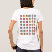 T-shirt couleur Jane Austen (Dos)