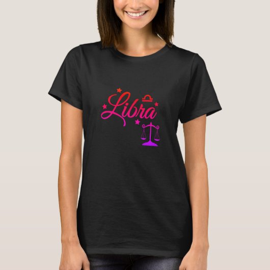 T-shirt Couleur "Libra" (Devant)