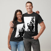 T-shirt couleur noire (Unisexe)