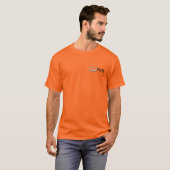 T-shirt couleur orange (Devant entier)