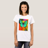 T-shirt couleur papillon (Devant entier)