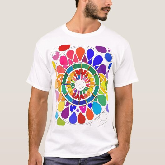 T-shirt couleur plein (Devant)
