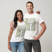 T-shirt couleur pont-cascade (Unisexe)