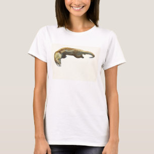 T-shirt Couleur pour aquarelle d'or sur le papier