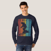 T-shirt Couleur rétro (Devant entier)