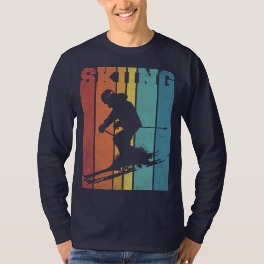 T-shirt Couleur rétro (Devant)