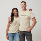T-Shirt couleur sable de soigneur de zoo (Unisexe)