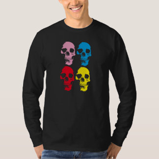 T-SHIRT COULEUR SKULLS