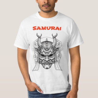 T-shirt Couleur T's Masque Samurai manga Artisanat