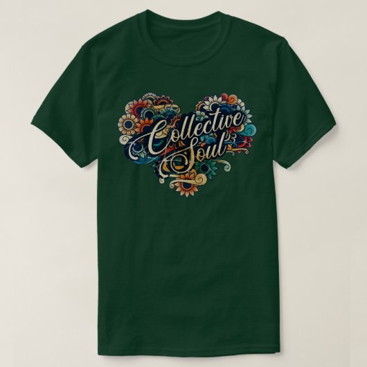 T-shirt COULEUR VINTAGE Soul VIGNETTE (Design devant)