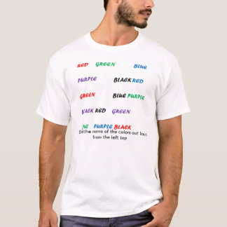 T-shirt Couleurs