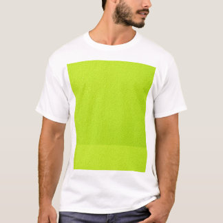 T-shirt Couleurs à la mode au néon lumineuses de vert de