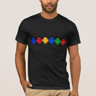 T-shirt Couleurs androïdes