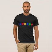 T-shirt Couleurs androïdes (Devant entier)