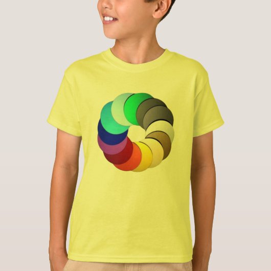 T-shirt Couleurs Beauté designs (Devant)