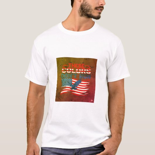 T-shirt Couleurs d'aigle indestructible (Devant)