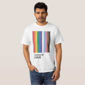 T-shirt Couleurs D'Amour (Devant entier)