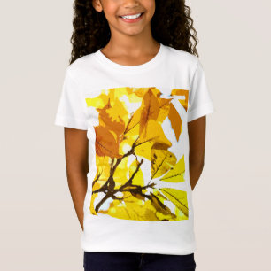 T-Shirt Couleurs d'automne, feuille