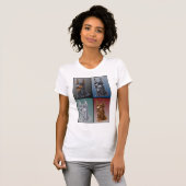 T-shirt Couleurs de dobermann (Devant entier)