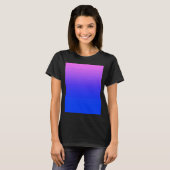 T-shirt Couleurs de fierté bisexuelle (Devant entier)