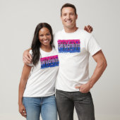 T-shirt Couleurs de fierté de Bi (Unisexe)