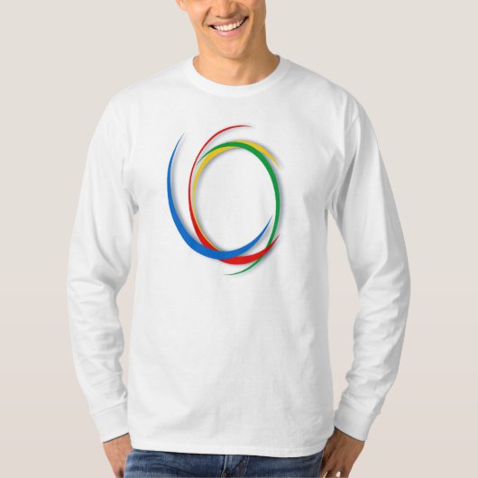 T-shirt Couleurs de Google (Devant)