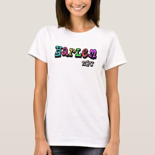 T-shirt Couleurs de Harlem (Devant)