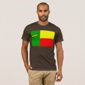 T-shirt Couleurs du Bénin (Devant entier)
