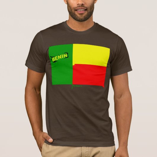 T-shirt Couleurs du Bénin (Devant)