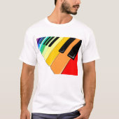 T-shirt Couleurs du clavier (Devant)