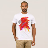 T-shirt Couleurs du courage (Devant entier)