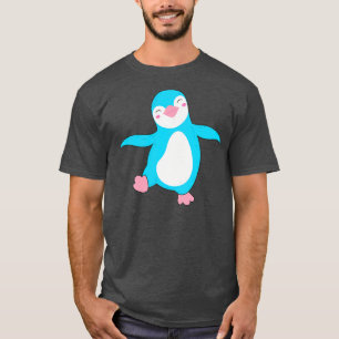 T-shirt Couleurs du drapeau transversal Pride de pingouin