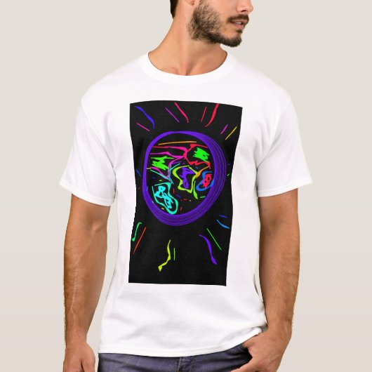 T-shirt Couleurs du monde (Devant)