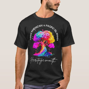 T-shirt Couleurs du patrimoine des Asiatiques et des insul