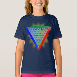 T-shirt Couleurs du système de jeu Gamer 3 Ultimate RVB