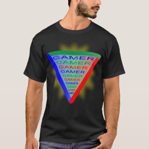 T-shirt Couleurs du système de jeu Gamer 3 Ultimate RVB