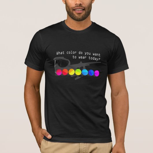 T-shirt Couleurs du tableau (Devant)