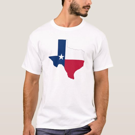 T-shirt Couleurs du Texas (Devant)