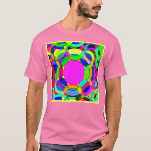 T-shirt Couleurs élégantes Art Motif