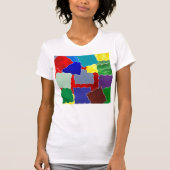 T-shirt Couleurs et nuances (Devant)