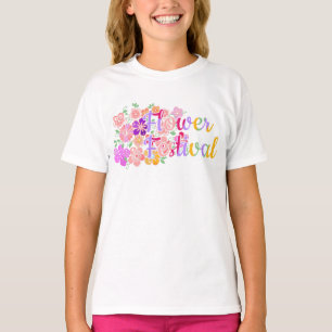 T-shirt Couleurs Fleur Festival